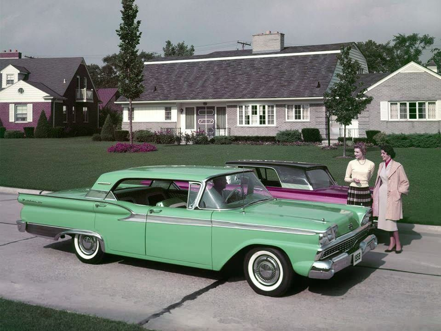 1959 Ford four door promotional shot Ford Motor Company Archives 1 RESIZED