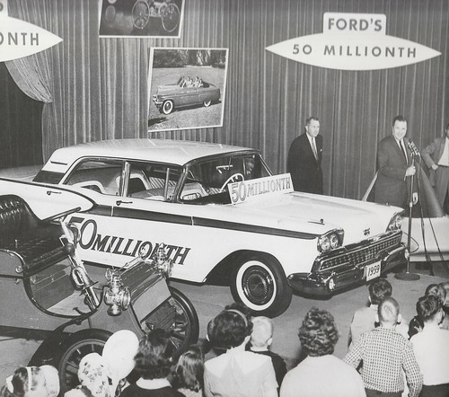 1959 Ford identified as the 50 millionth made Ford Motor Company Archives 2