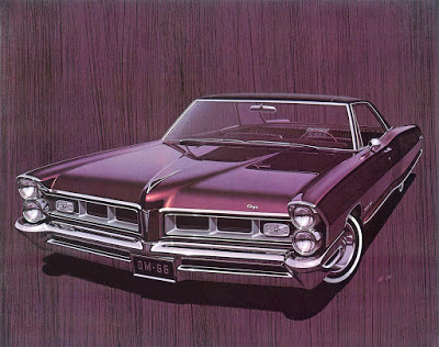 1965 Pontiac Grand Prix advertising illustration GM Media Archives 5