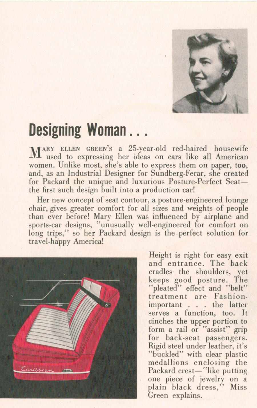 Designing Woman article Mary Ellen Green Dohrs Packard Motor Car Company RESIZED 5