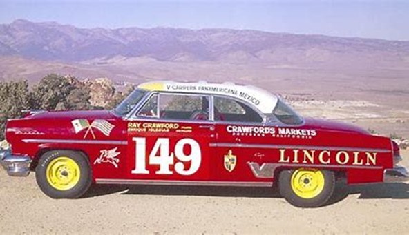 Ray Crawfords 1954 Lincoln racer Ferens Collection 7