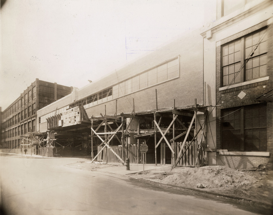 Early stages of construction at the Packard Plant NAHC RESIZED 1