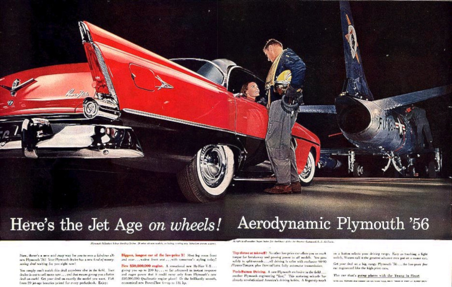 1956 Plymouth advertising Robert Tate Collection RESIZED 6