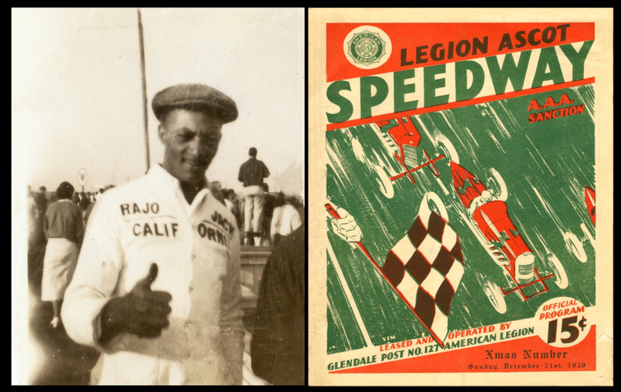 Rajo Jack with the speedway program 1938 Radbrunch Collection RESIZED 7