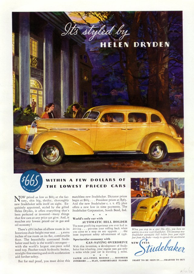 Studebaker Designed by Helen Dryden Pic 5