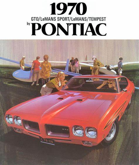 A 1970 Pontiac GTO ad GM Media Archives 4