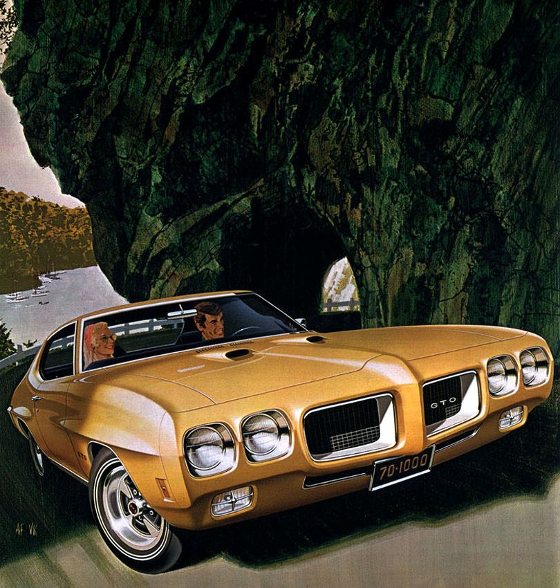 Sales material for the 1970 Pontiac GTO GM Media Archives 2