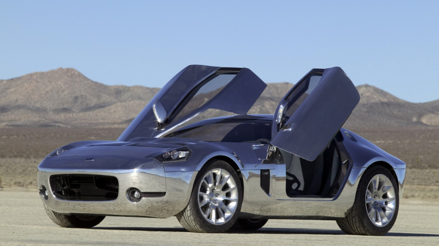 2005 Shelby GR 1 Concept with doors opened Ford Motor Company Archives RESIZED 4