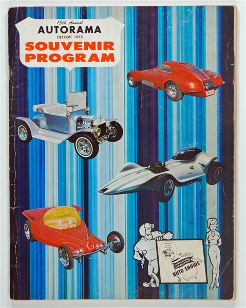 Autorama Detroit souvenir program