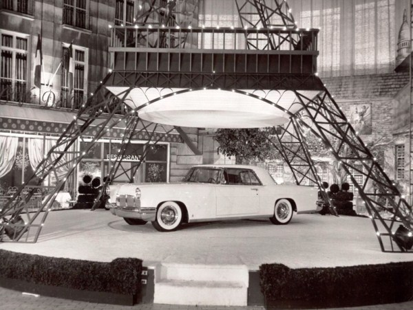 The 1956 Continental at the Paris Auto Show Ford Motor Company Archives 4