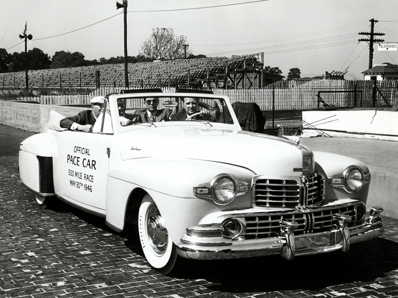 1946 lincoln continental cabriolet indy 500 pace car Henry II 3