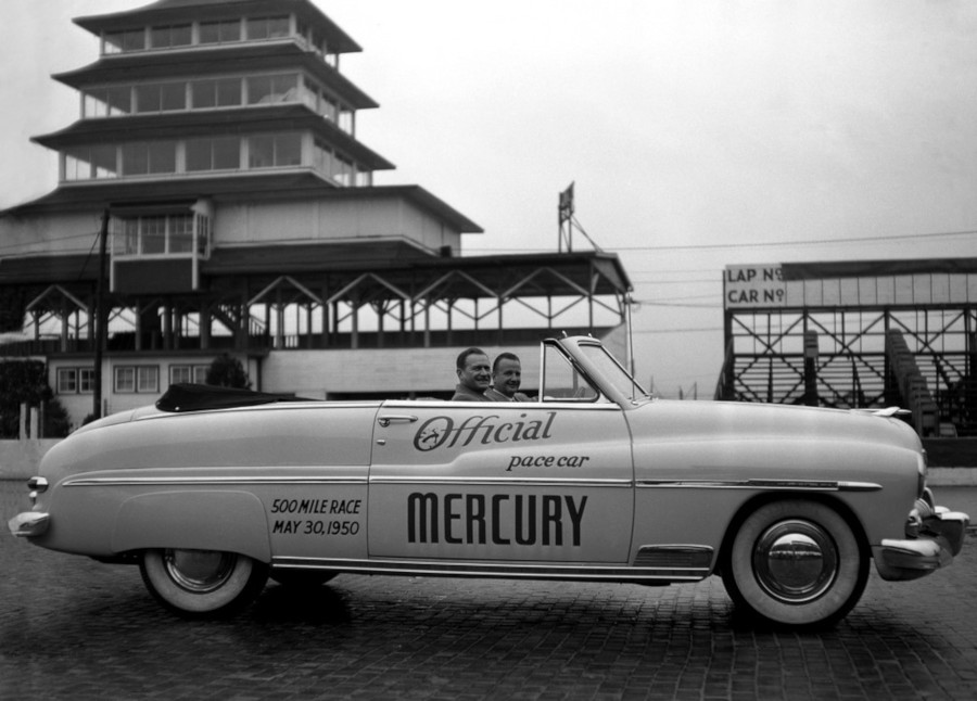 1950 Mercury Monterey light yellow Benson Ford RESIZED 4