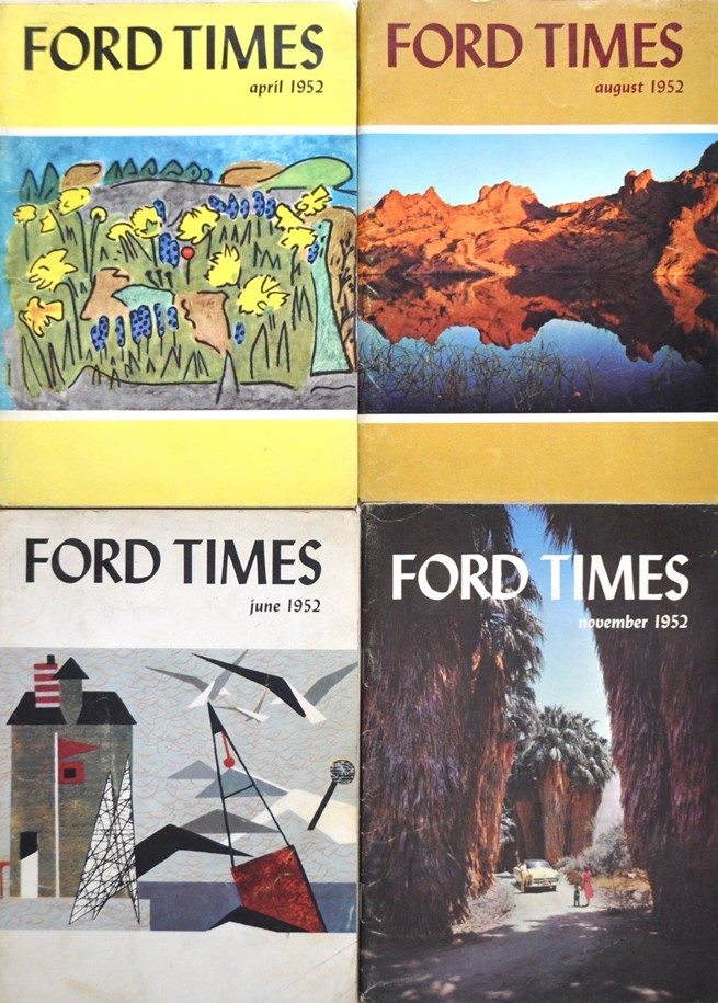Ford Times covers from 1952 6