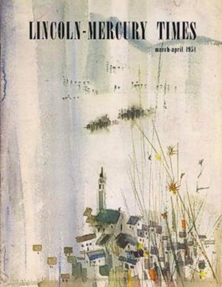 Lincoln Mercury Times March April 1951 cover 3