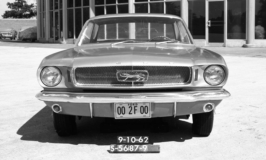 Ford Mustang front end photo Ford Motor Company Archives 4