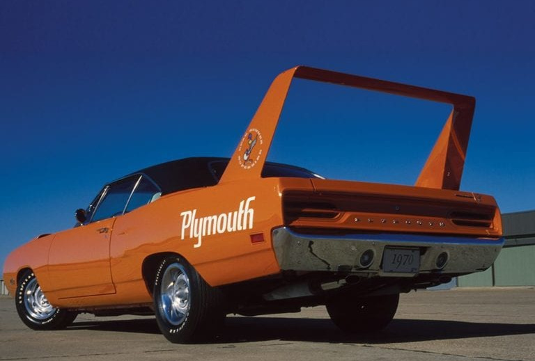 The 1970 Plymouth Superbird Rear Wing Feature CROPPED Heacock.com 6