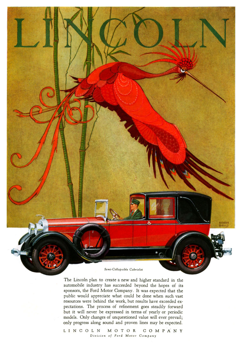 1928 Lincoln Semi Collapsible Cabriolet Ford Motor Company Archives 6