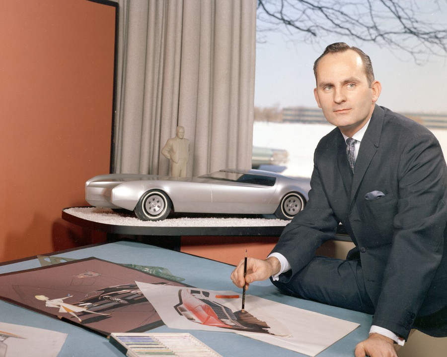 RESIZED Chuck Jordan inside the GM Design Studio 1960s GM Archives 4