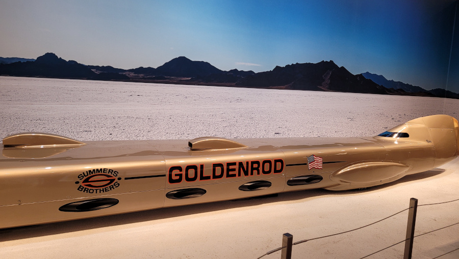 1965 Goldenrod which held the land speed record for wheeled vehicle until 1991 RESIZED
