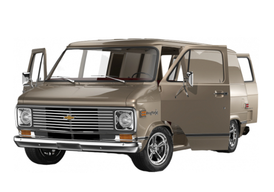 A 1970s Chevrolet van GM Media Archives CROPPED 7