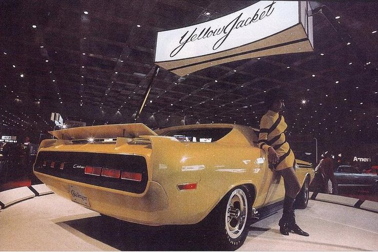 The 1969 Dodge Yellow Jacket introduced at the Detroit Auto Show Stellantis North America Archives 2