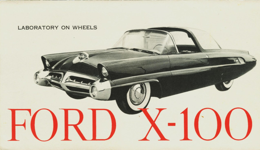 Press Information for the 1953 Ford X 100 Show Car RESIZED 1