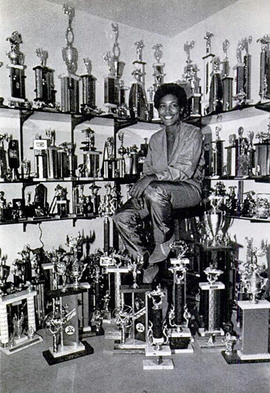 Cheryl Linn Glass trophy collection 1980 Ebony Magazine RESIZED 8