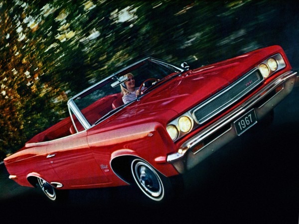 A 1967 AMC Rambler Rebel SST convertible 3