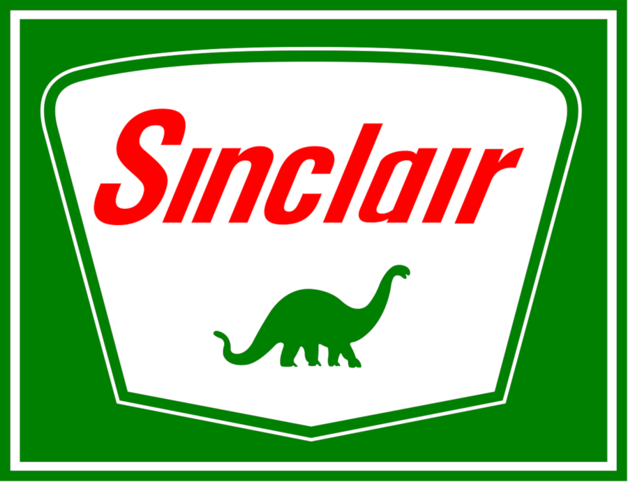 Sinclair Oil and their signature green dinosaur logo RESIZED 3