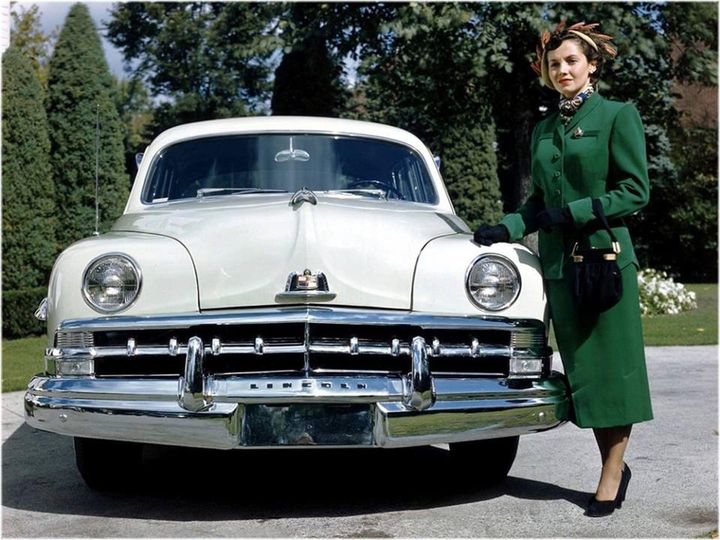 A 1950 Lincoln front end image Ford Motor Company Archives 1