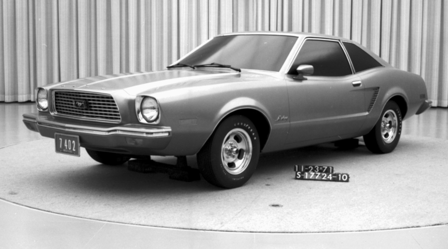 1974 Mustang full size clay mockup Ford Motor Company Archives RESIZED 2