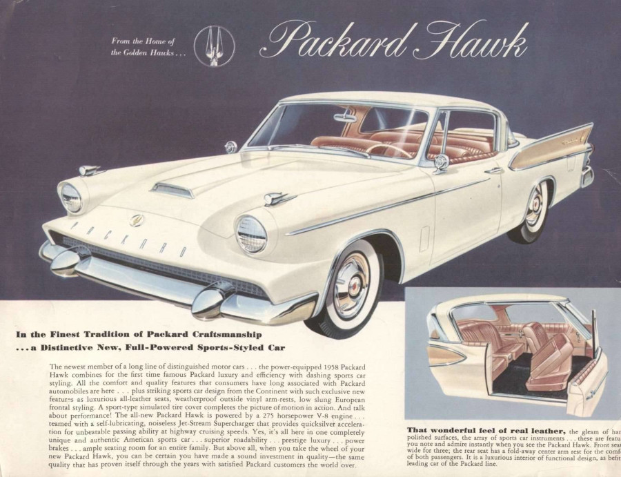 1958 Packard Hawk sales material Robert Tate Collection CROPPED AND RESIZED 5