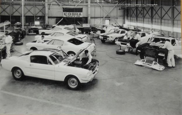 Ford Shelby GT350s at the Shelby American facility in California 4