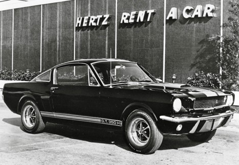 The 1966 Shelby Mustang GT350H as delivered to Hertz 2