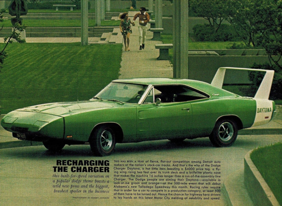 Advertising photo for the 1969 Dodge Daytona RESIZED 9