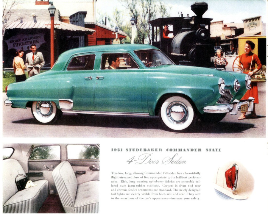 1951 Studebaker 4 door sedan Robert Tate Collection RESIZED 1