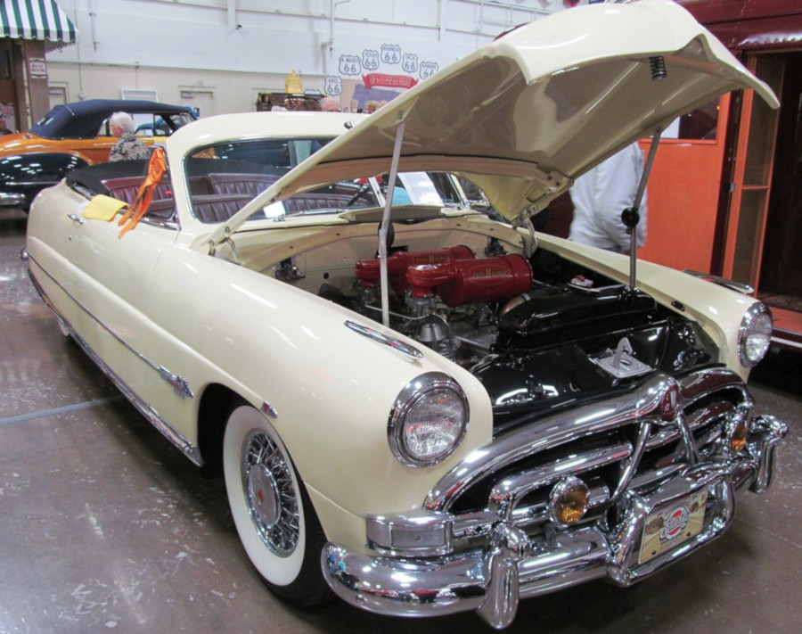 1950s Hudson convertible on display CROPPED and RESIZED 7