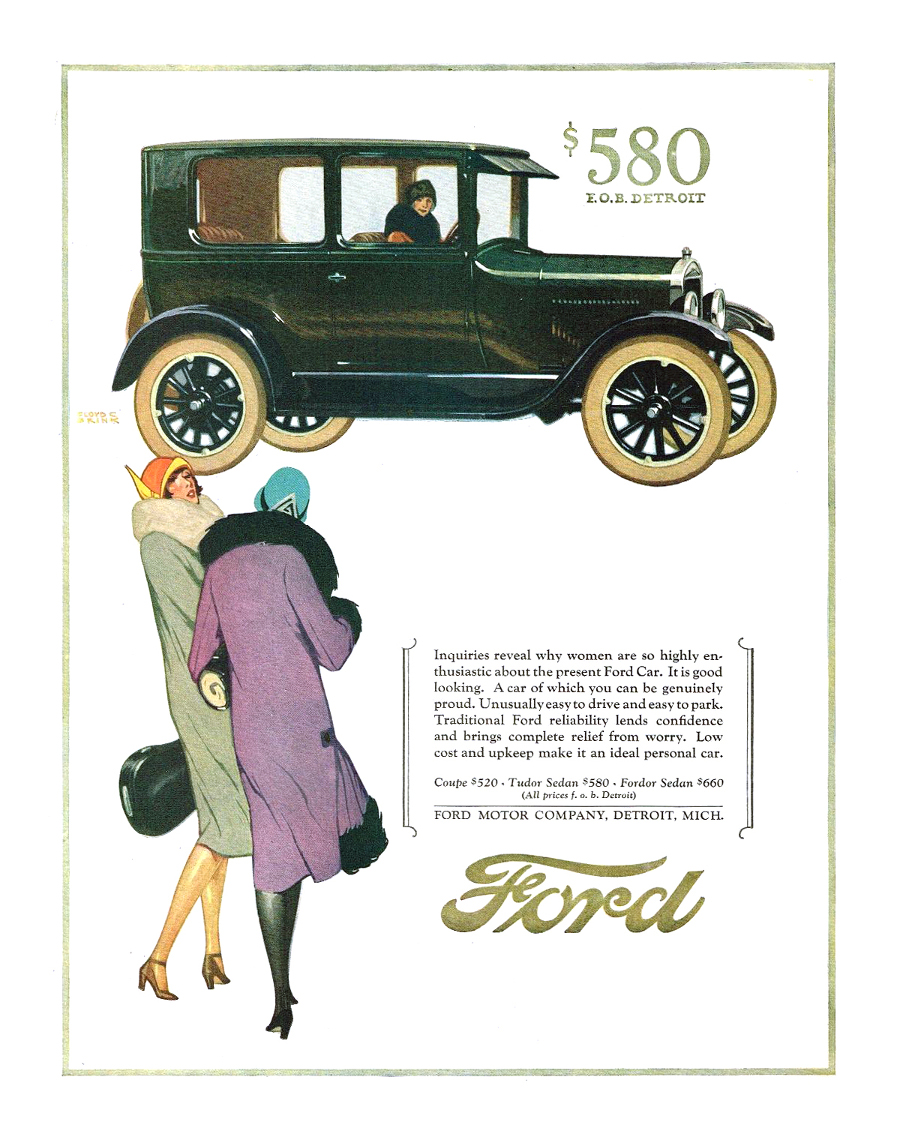 RESIZED 1926 Ford Model T Tudor Sedan Ad Floyd Brink 7