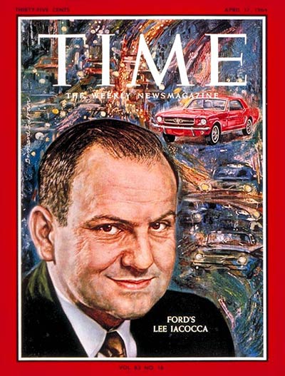 April 1964 Time Magazine cover featuring Lee Iacocca 4