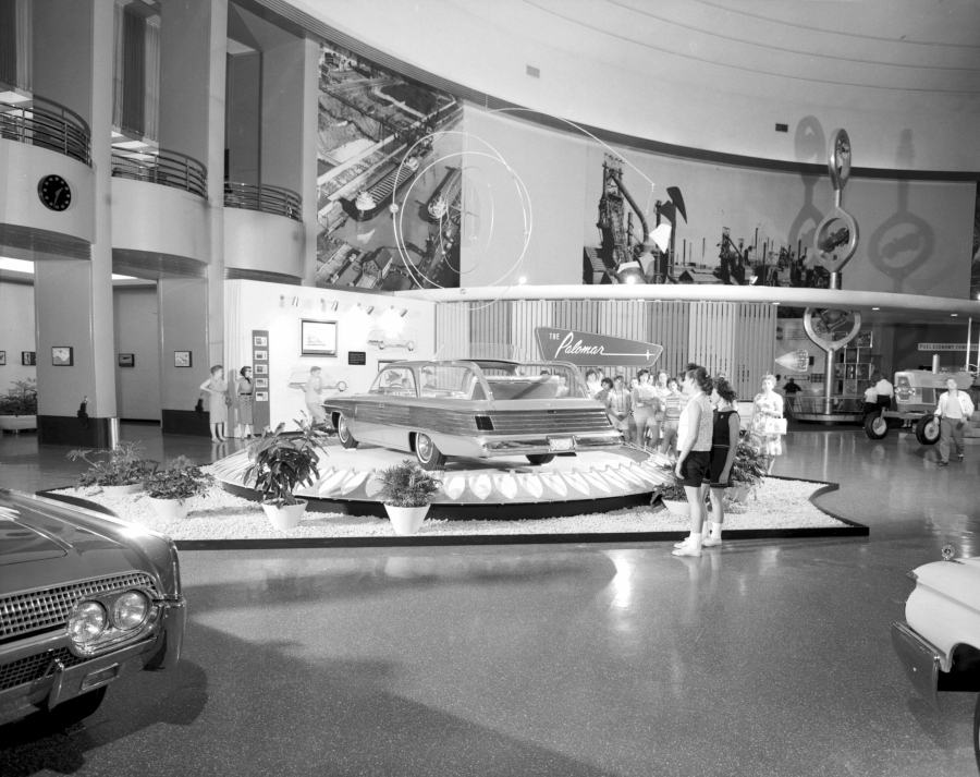 Ford Rotunda interior circa 1961 Ford Motor Company Archives RESIZED 5