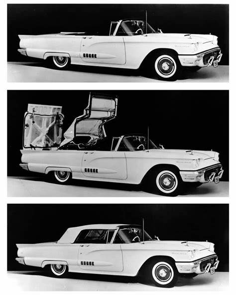 1958 Ford Thunderbird top operation 2