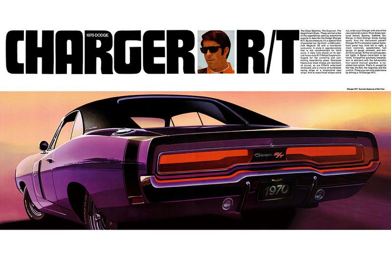1970 Dodge Charger advertising Chrysler Archives 8