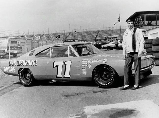Dodge Charger race car with driver Bobby Isaac 6