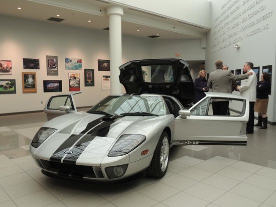 A past Automotive Hall of Fame exhibit 3