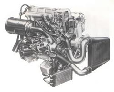 1938 Saurer turbo diesel engine Wayne Ferens Collection 1
