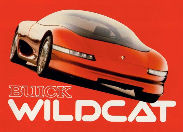 1986 Buick Wildcat concept car GM Archives 2