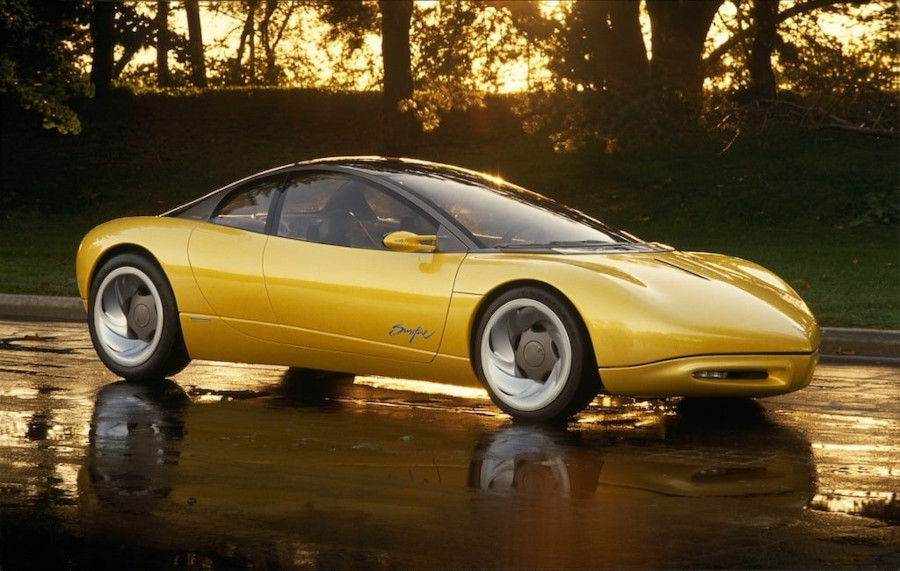 1990 Pontiac Sunfire concept GM Archives RESIZED 7