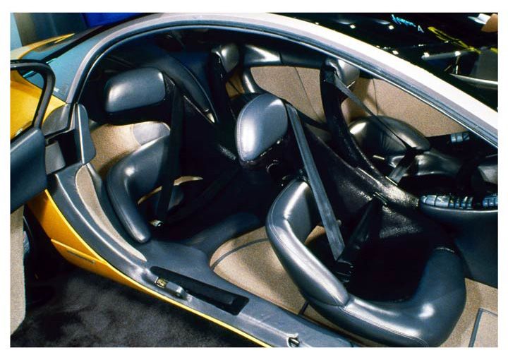 1990 Pontiac Sunfire concept interior GM Archives 8