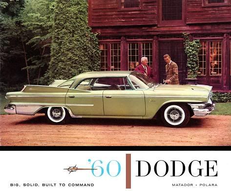 1960 Dodge sales materials Robert Tate Collection 7
