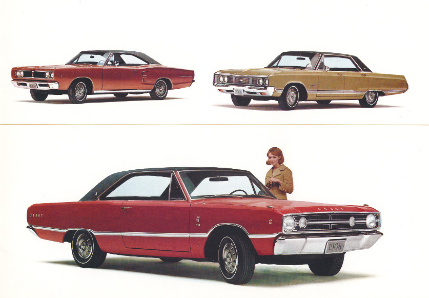 1968 Dodge Coronet 500 Dodge Monaco and Dodge Dart GT 5 Tate Collection RESIZED